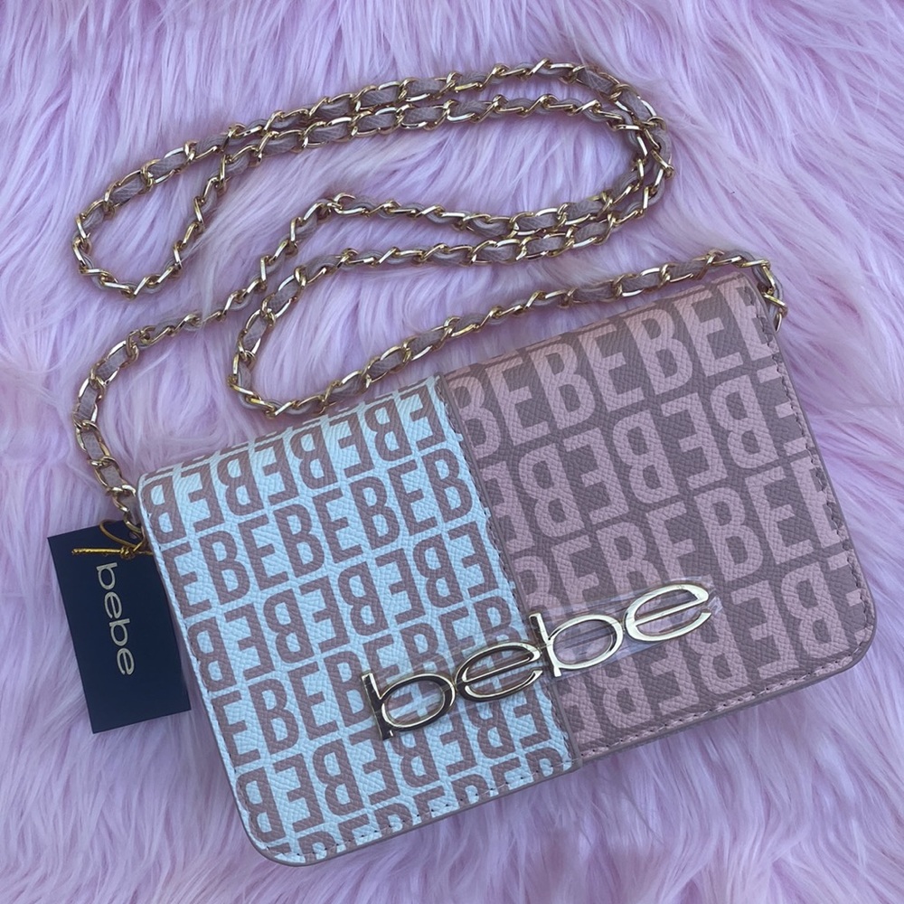 💗 Bebe Ailey Logo Print Crossbody💗